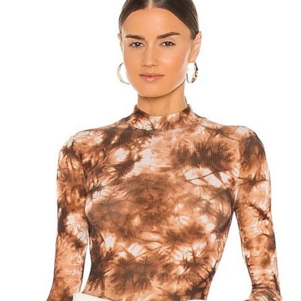 Tie-Dye Long Sleeve Top
